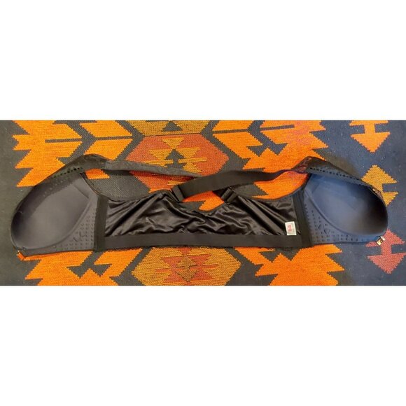 NEW Doosinki Women's Plus Size Black Lace Bra Front Close No Wire. Size 44/100 D - Picture 9 of 11